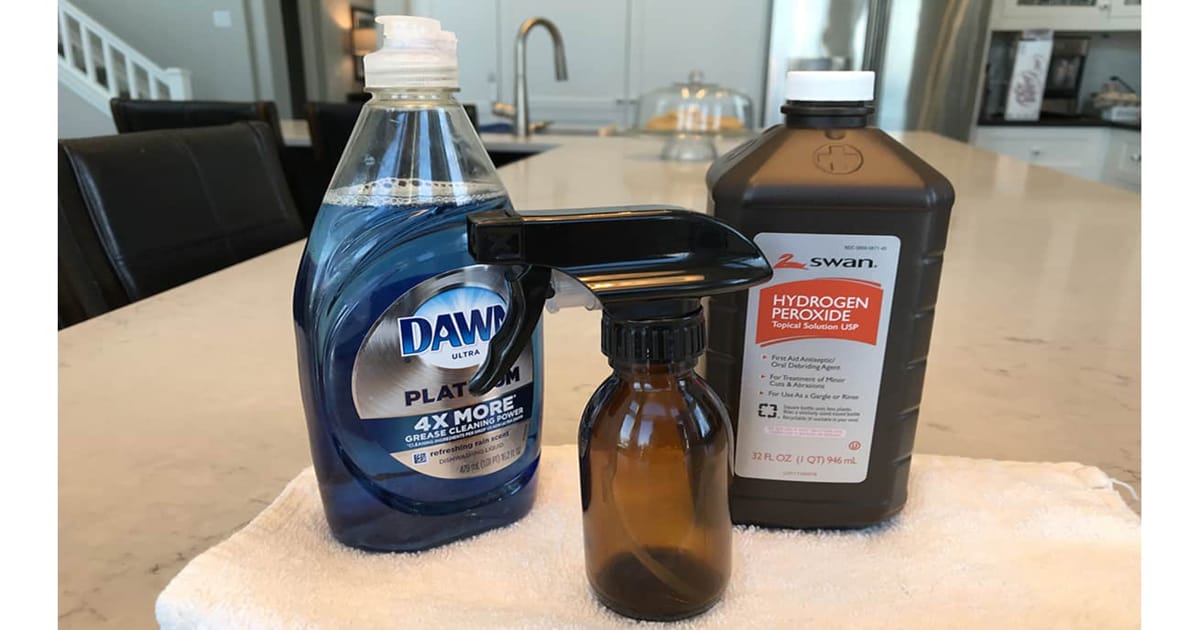 Hydrogen Peroxide & Dish Soap to Get Pet Stains Out of Carpet