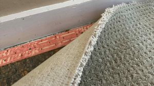 Install Quarter Round on Carpet